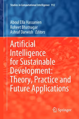 خرید و دانلود نسخه کامل کتاب Artificial Intelligence for Sustainable Development: Theory, Practice and Future Applications