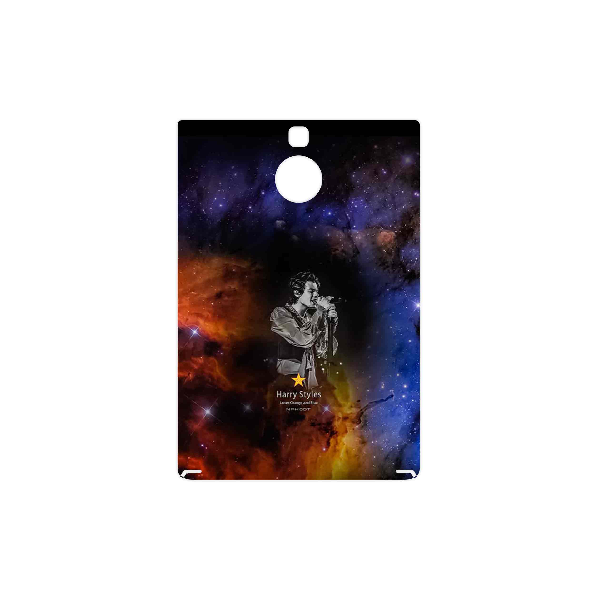 برچسب پوششی ماهوت مدل Harry Styles مناسب برای گوشی موبایل بلک بری Passport Silver Edition