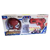 تفنگ بازی طرح اسپایدر من کد NO.237A-1 مجموعه 2 عددی