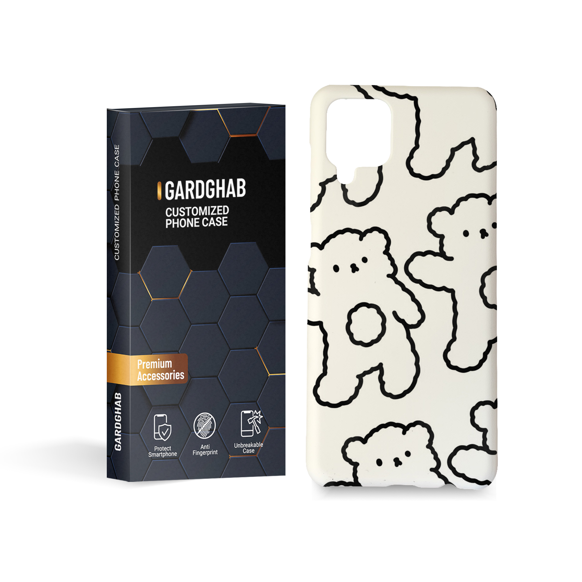 کاور گارد قاب مدل فانتزی مناسب برای گوشی موبایل سامسونگ galaxy a12