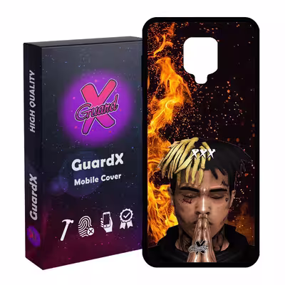 کاور گارد ایکس طرح Tentaction مدل Glass10366 مناسب برای گوشی موبایل شیائومی Redmi Note 9S / Note 9 Pro / Note 9 Pro Max