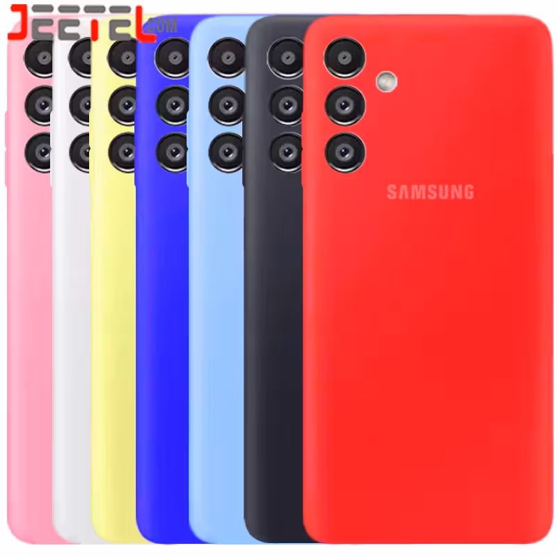کاور سیلیکونی تک رنگ اورجینال Samsung Galaxy A14 مدل پاک کنی اصل (ساخت ویتنام)