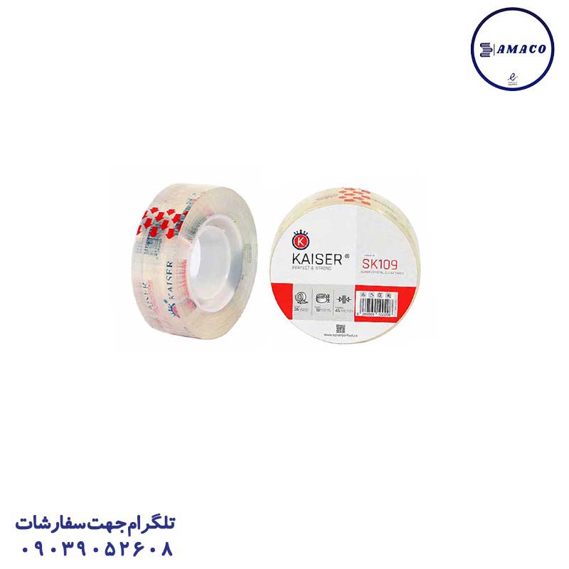 چسب نواری 36 یارد کد 109 کایزر
