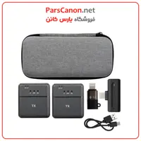 میکروفون بی سیم یقه ای انسر Answer SX8 2in1 Wirreless Microphone