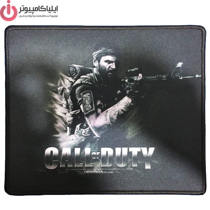 ماوس پد لیزری طرح Call Of Duty برند مچر مدل MR-36 سایز 29×25
