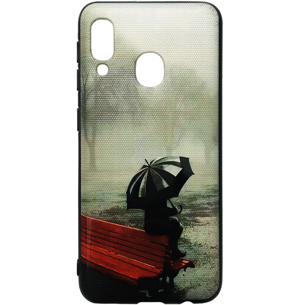 کاور طرح Rain کد 2136 مناسب برای گوشی موبایل سامسونگ Galaxy A20E