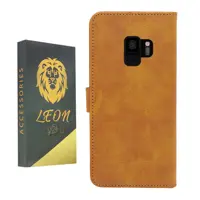 کیف کلاسوری لئون مدل Bersa مناسب برای گوشی موبایل سامسونگ Galaxy S9