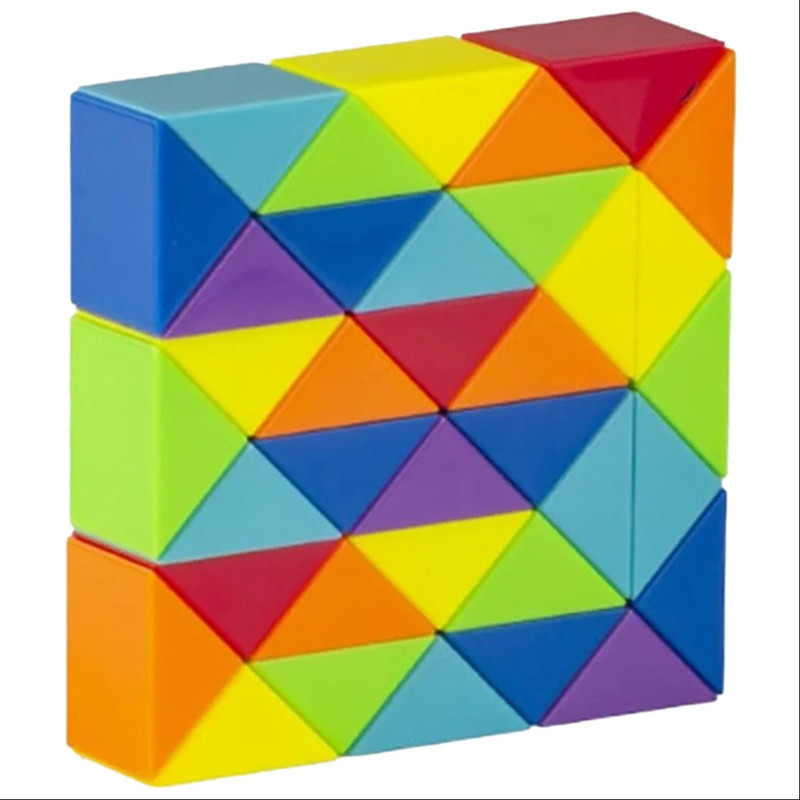 مکعب روبیک شنگ شو مدل ماری 36 قطعه چند رنگ Sengso Magic Snake 36 pcs | چاوه