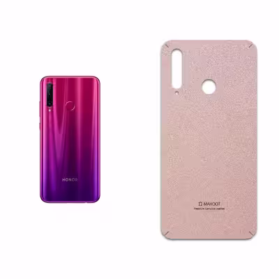 برچسب پوششی ماهوت مدل Rose Gold Leather مناسب برای گوشی موبایل آنر 20 Lite