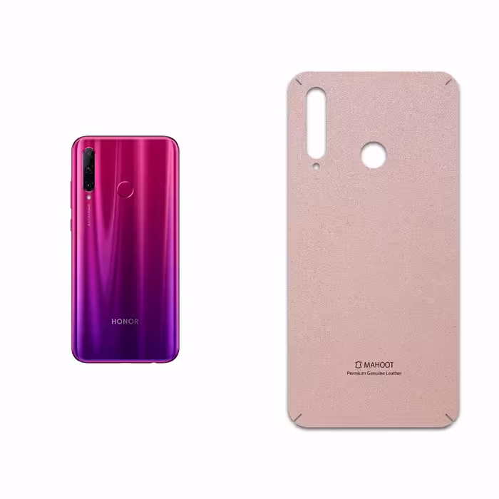 برچسب پوششی ماهوت مدل Rose Gold Leather مناسب برای گوشی موبایل آنر 20 Lite