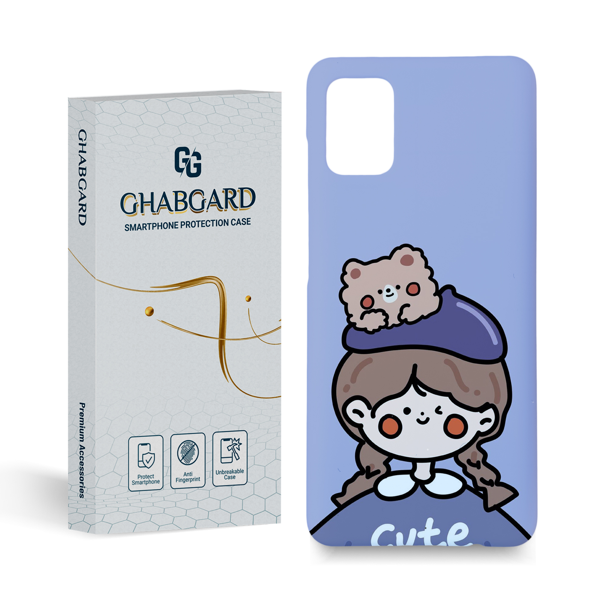 کاور قاب گارد مدل دخترانه مناسب برای گوشی موبایل سامسونگ galaxy a31