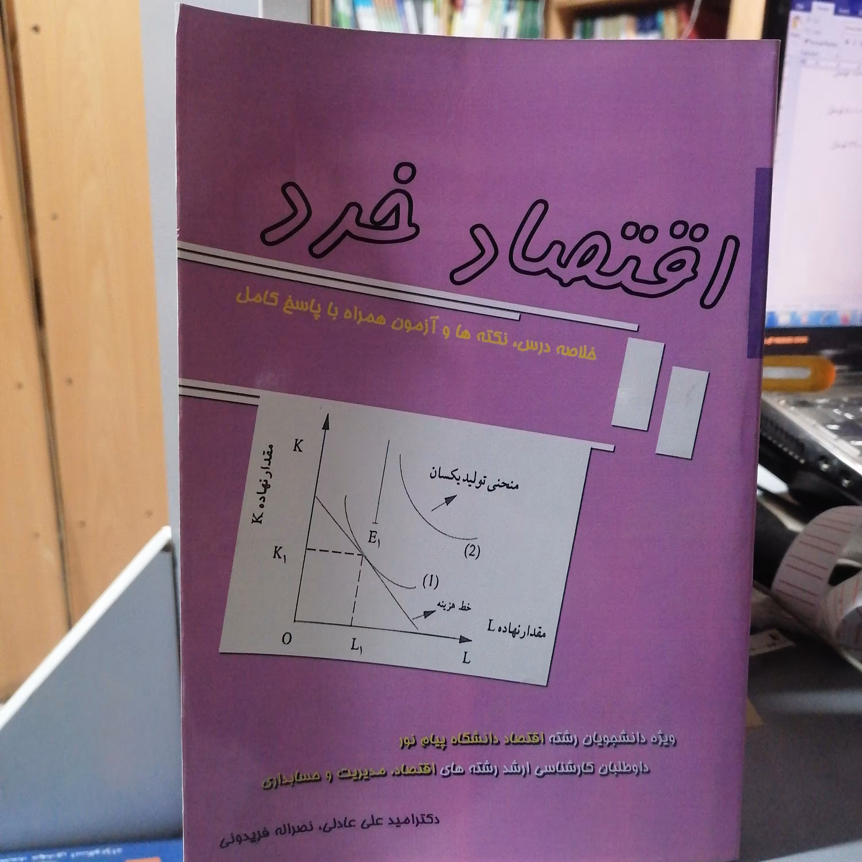 کتاب اقتصاد خرد خلاصه درس نکته ها و آزمون به همراه پاسخ کامل

