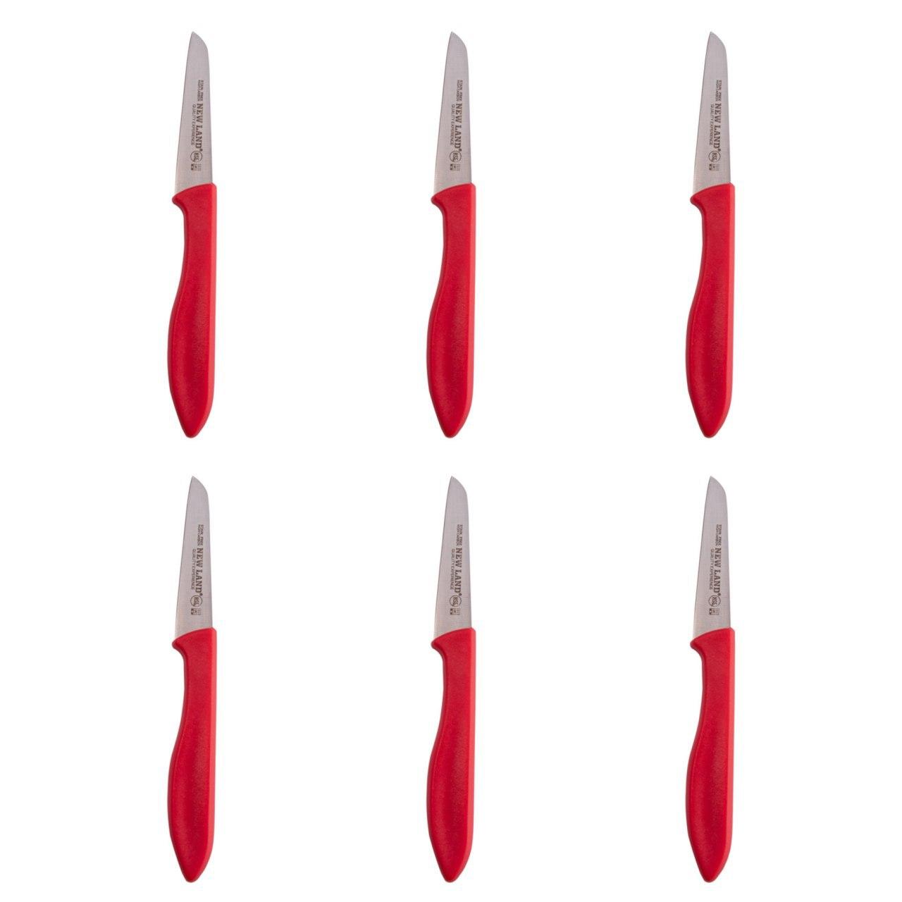 کارد آشپزخانه نیولند مدل NL-2295 بسته 6 عددی