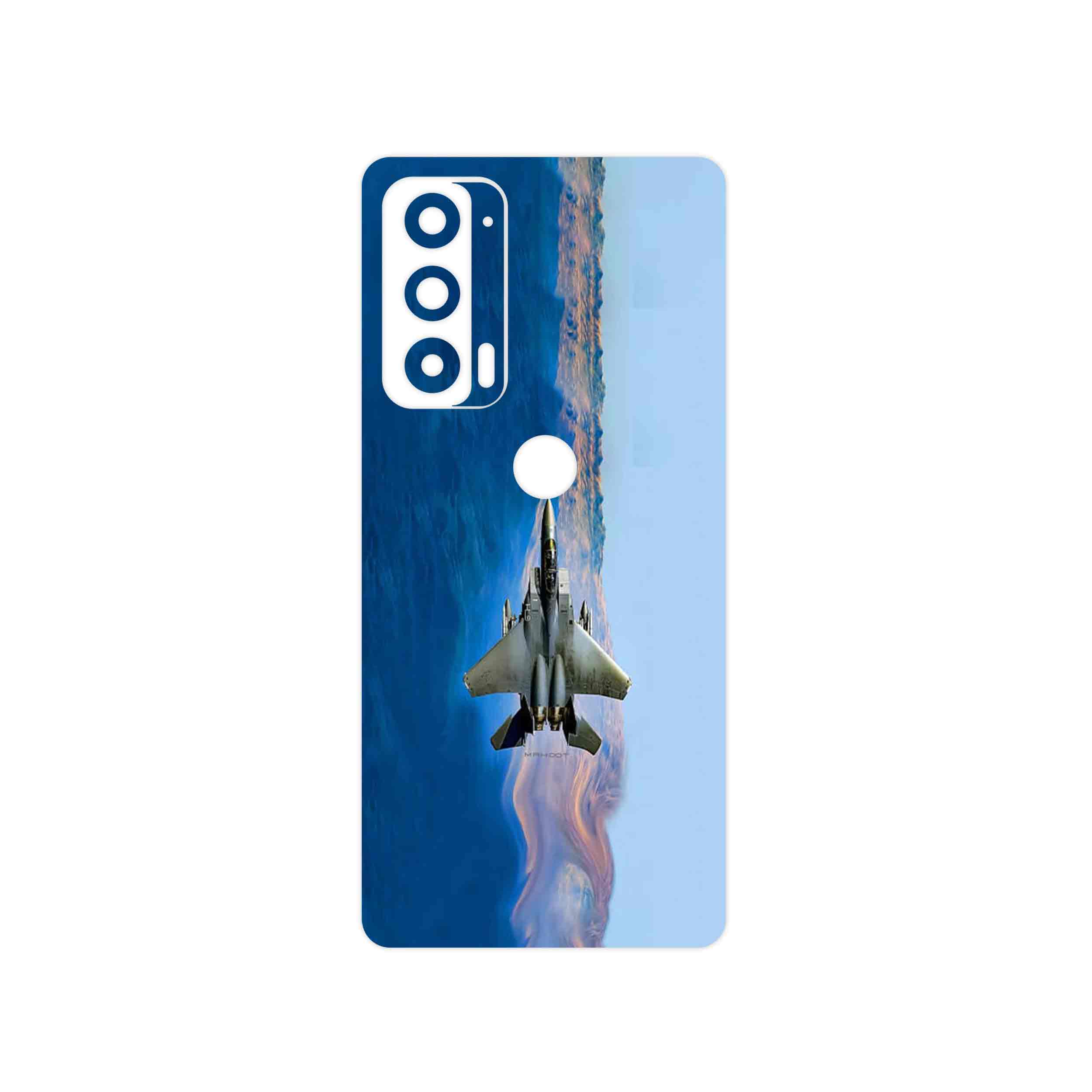 برچسب پوششی ماهوت مدل Fighter plane F15 مناسب برای گوشی موبایل موتورولا Edge 20