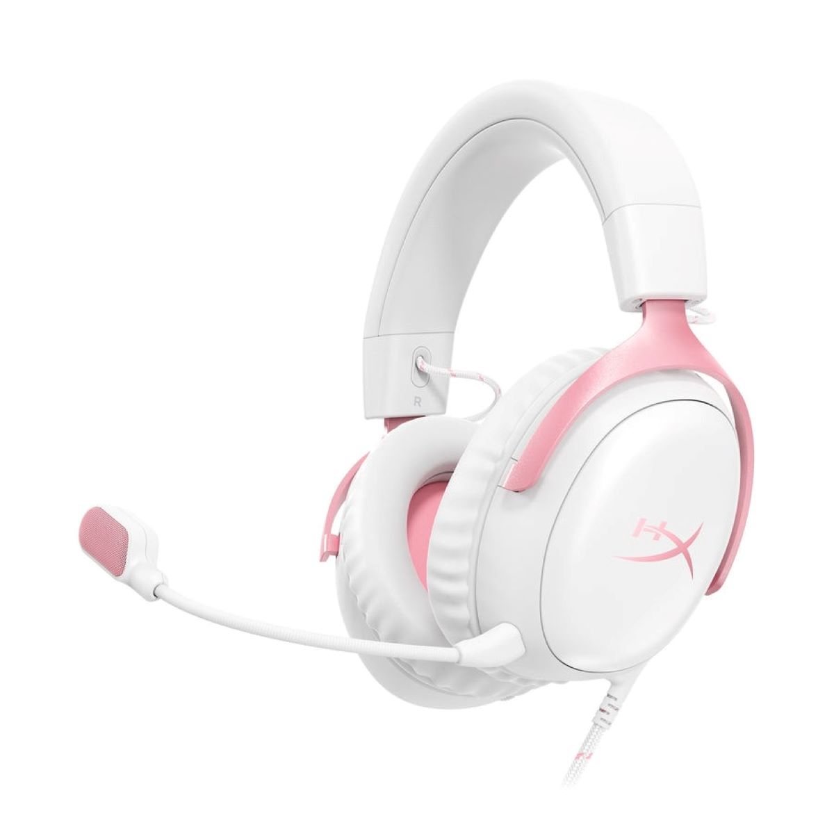 خرید هدست گیمینگ HyperX Cloud III Gaming Headset White Pink با بهترین قیمت