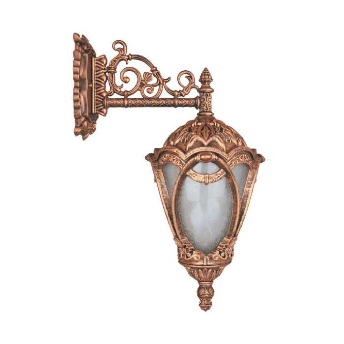 چراغ دیواری حیاطی و پارکی تکشیدفام مدل مهرگان کد 8705-15