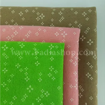 نمد عروسک سازی طرح لوزی