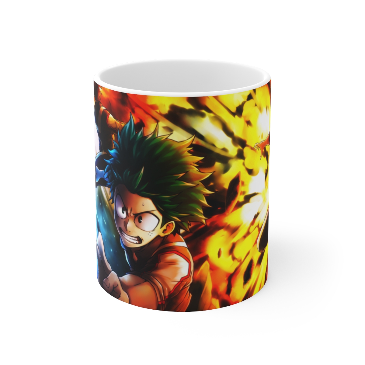 ماگ طرح انیمه boku no hero academia مدل 002