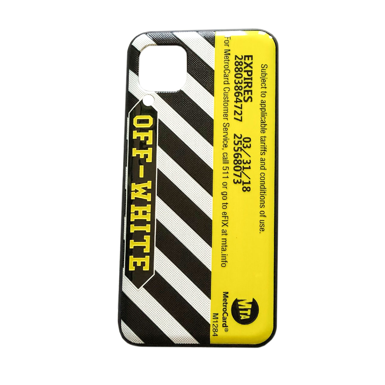 کاور طرح آفوایت مدل offwhite07 مناسب برای گوشی موبایل هوآوی NOVA 7i
