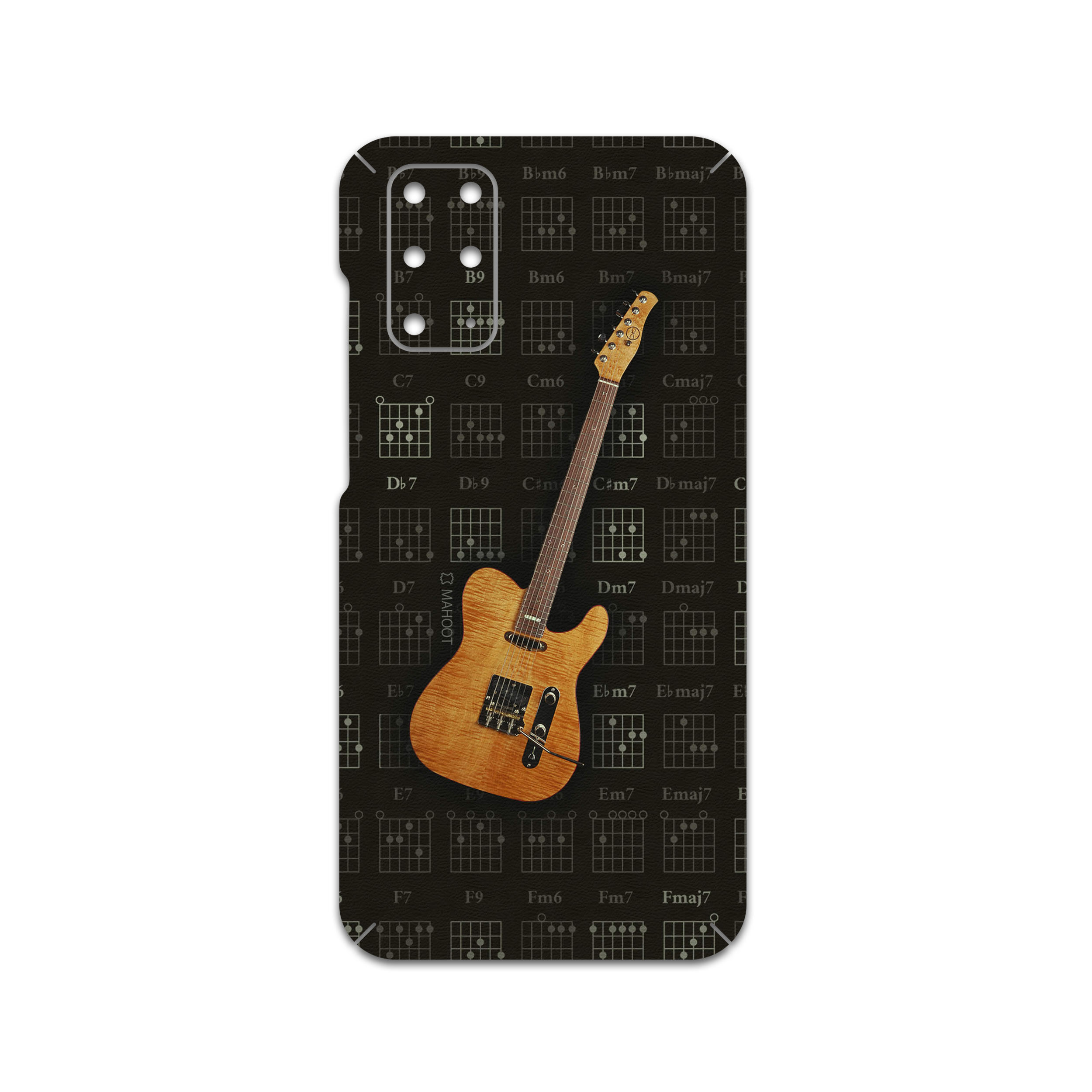 برچسب پوششی ماهوت مدل Guitar-Instrument مناسب برای گوشی موبایل سامسونگ Galaxy S20 Plus