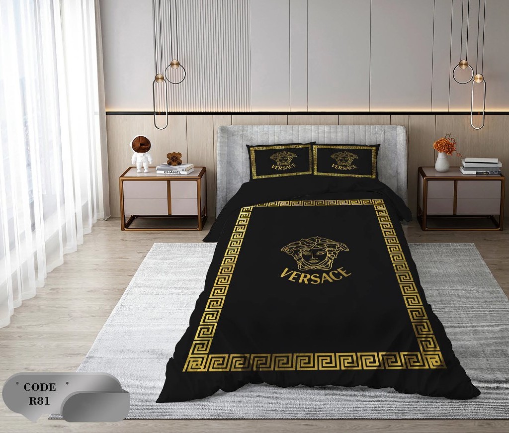 سرویس روتختی 1 نفره 4 تکه ابعاد 1.65 ×2.35 کشدار ضد حساسیت و عرق کد R81 | ست خواب و ست روتختی