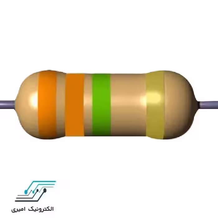 مقاومت 3 مگا اهم 3 وات 5 درصد
