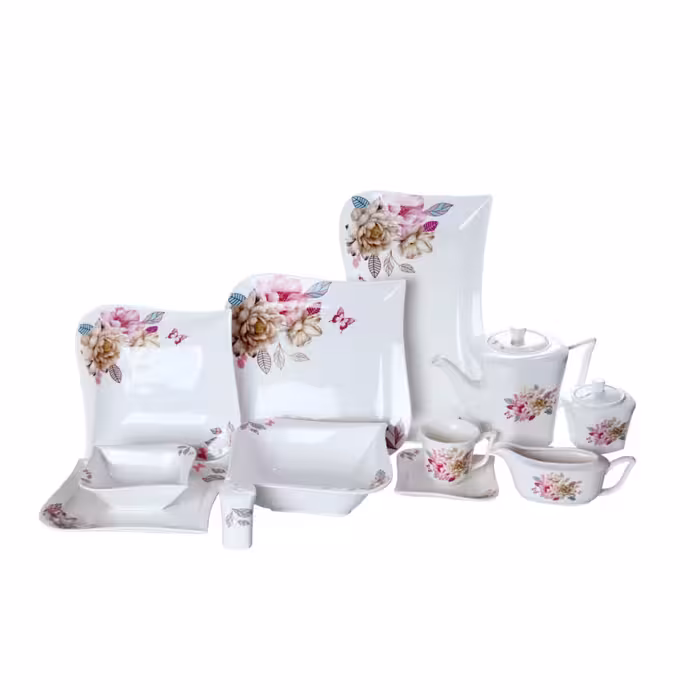 سرویس غذاخوری 45 پارچه ام ار زد مدل 001