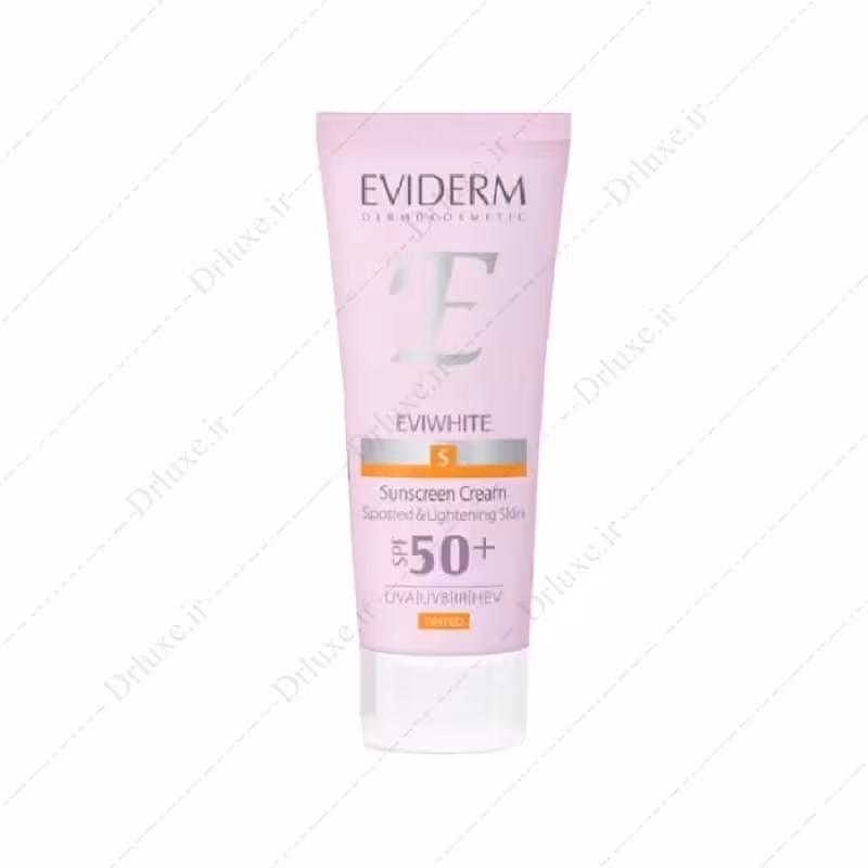 کرم ضد آفتاب SPF50 اوی وایت اویدرم رنگی روشن کننده و ضد لک 40 میلی لیتر