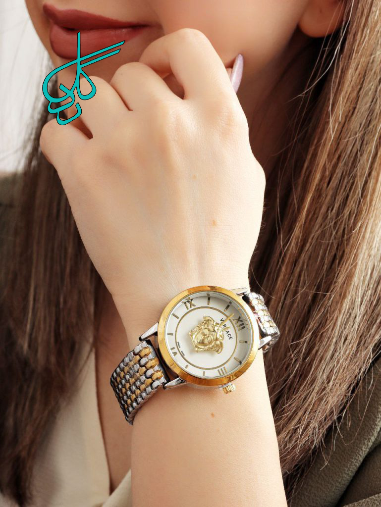 خرید ساعت دخترانه و زنانه ورساچ رنگ ثابت کیفیت عالی دارای رنگ بندی متنوع کد 1917469 - ردگل