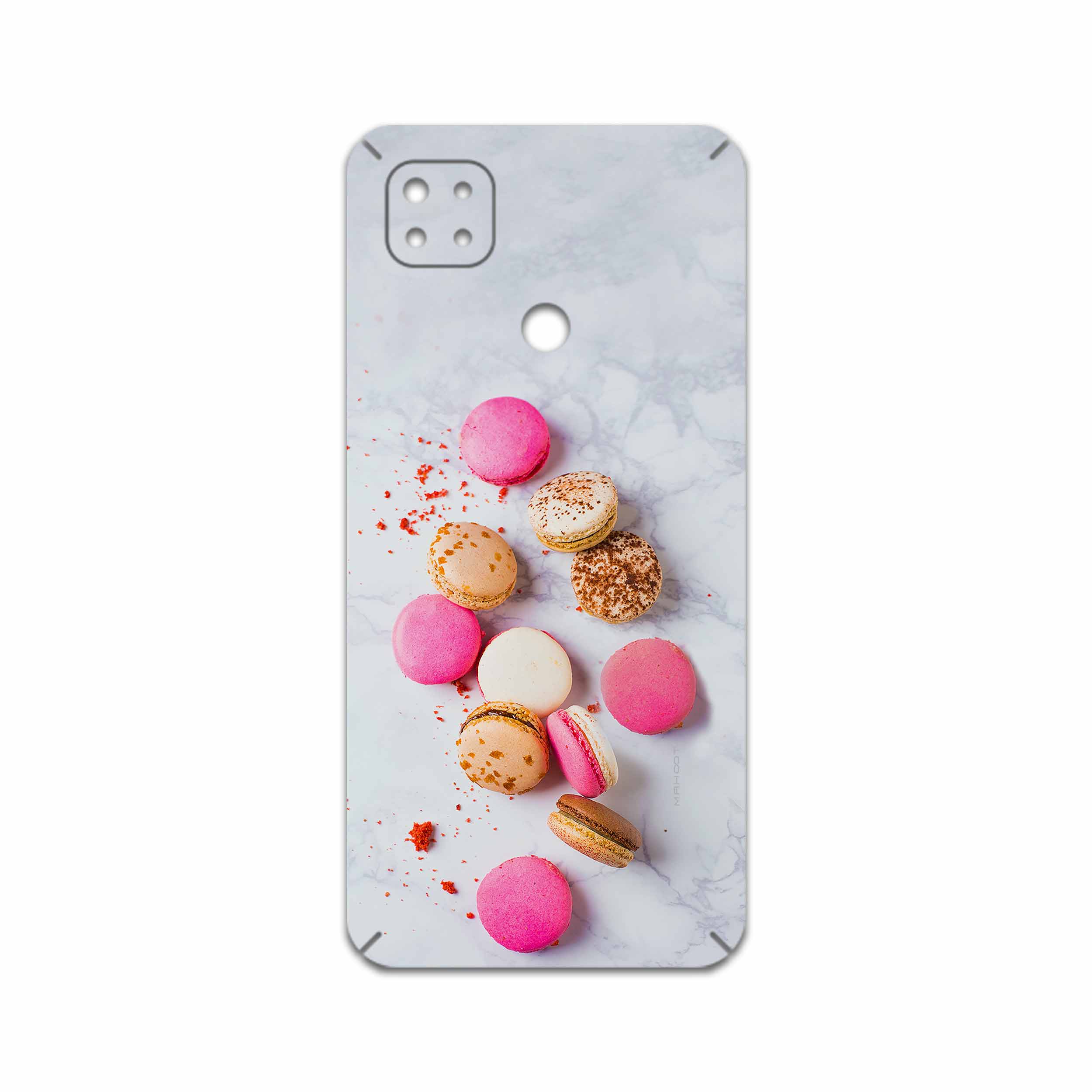 برچسب پوششی ماهوت مدل Macaron cookie مناسب برای گوشی موبایل شیائومی Redmi 9C NFC