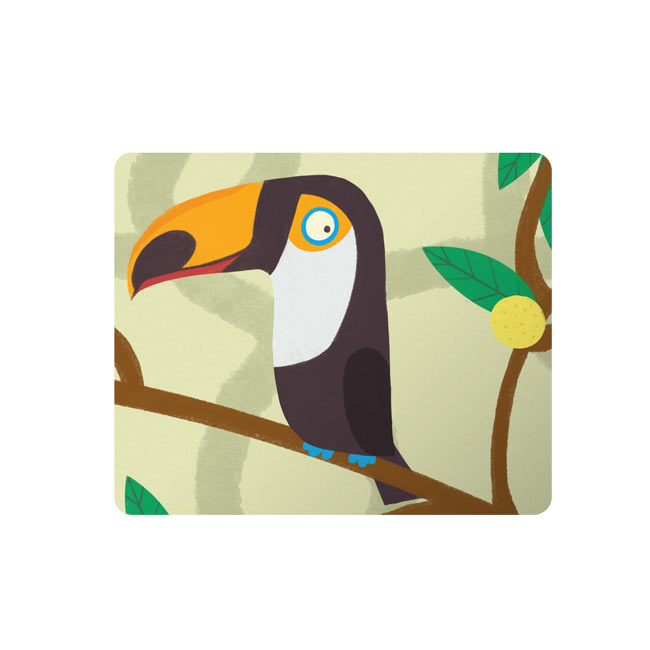 ماوس پد طرح طوطی کد DDS108