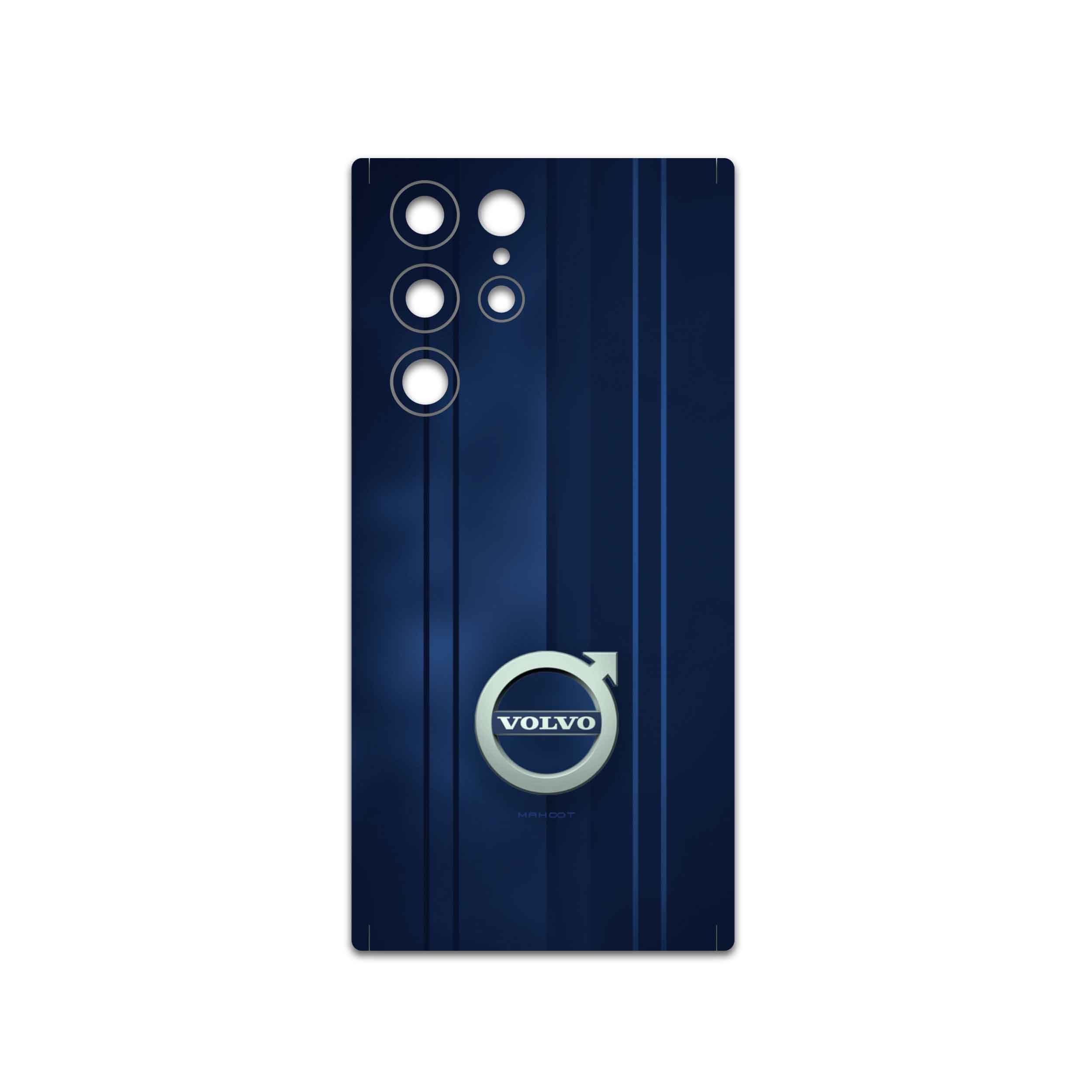 برچسب پوششی ماهوت مدل Volvo مناسب برای گوشی موبایل سامسونگ Galaxy S22 Ultra 5G
