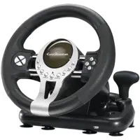 فرمان بازی یورو کوانتم مدل  E-Q RACING WHEEL مناسب برای PS4 - XBOS ONE &amp; ONE S - PS3 - PC - SWITCH