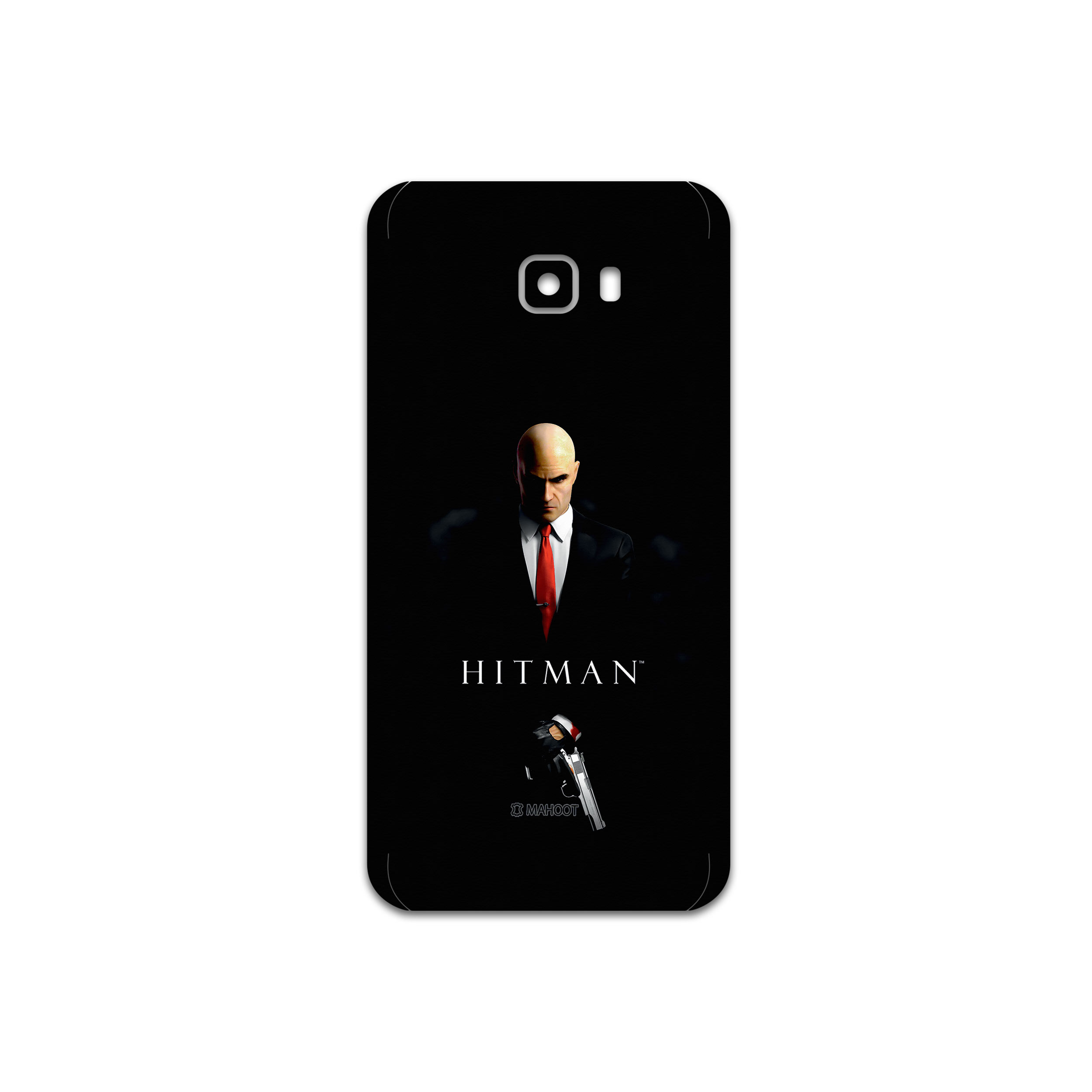 برچسب پوششی ماهوت مدل HITMAN-Game مناسب برای گوشی موبایل سامسونگ Galaxy C7 Pro
