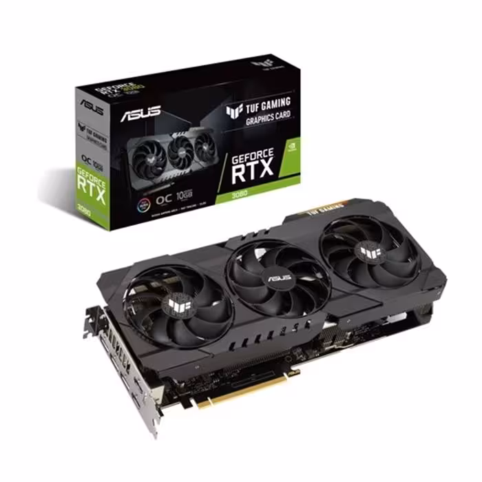 کارت گرافیک ایسوس GeForce TUF RTX3080 OC 12G GAMING