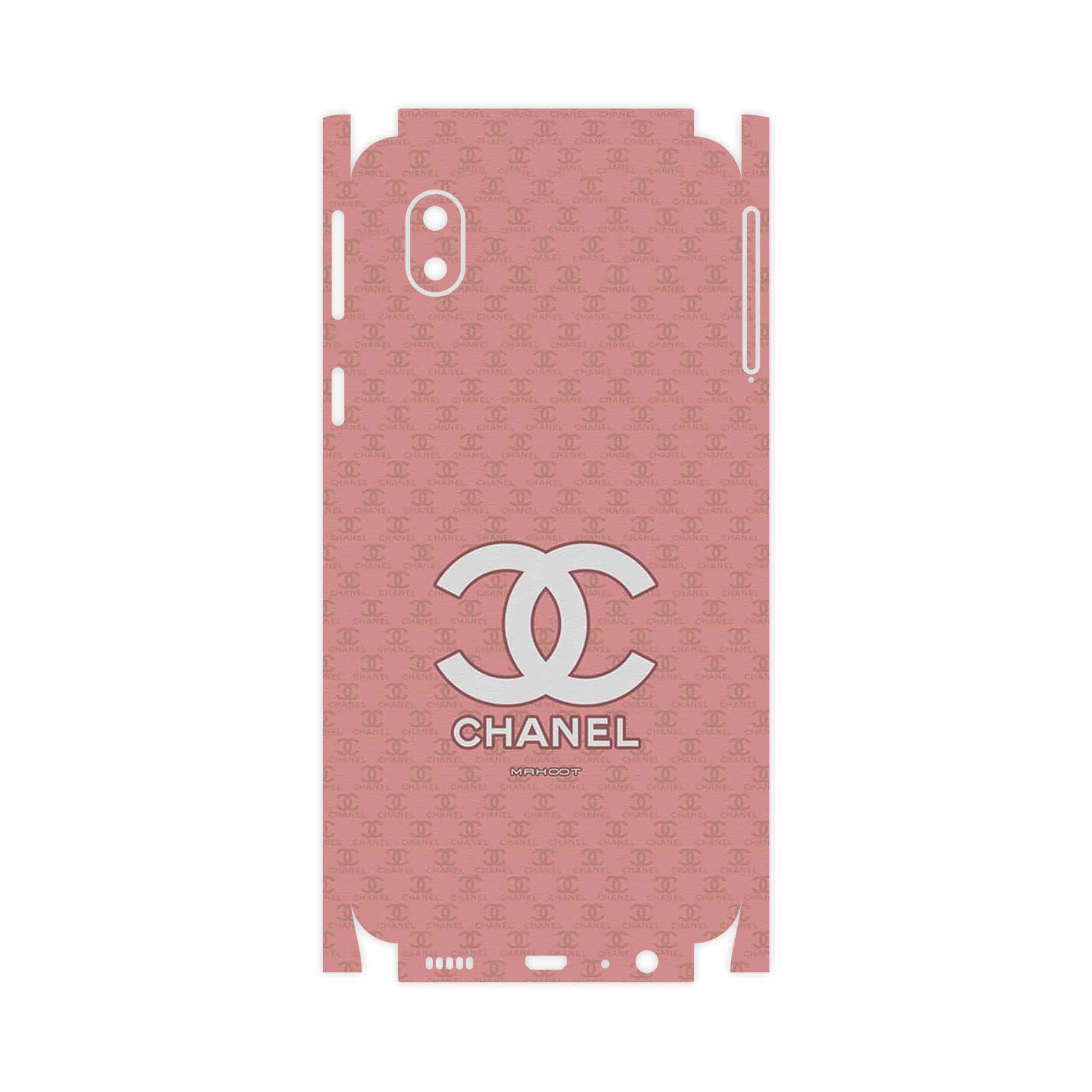برچسب پوششی ماهوت مدل CHANEL_Logo-FullSkin مناسب برای گوشی موبایل سامسونگ Galaxy A01 Core