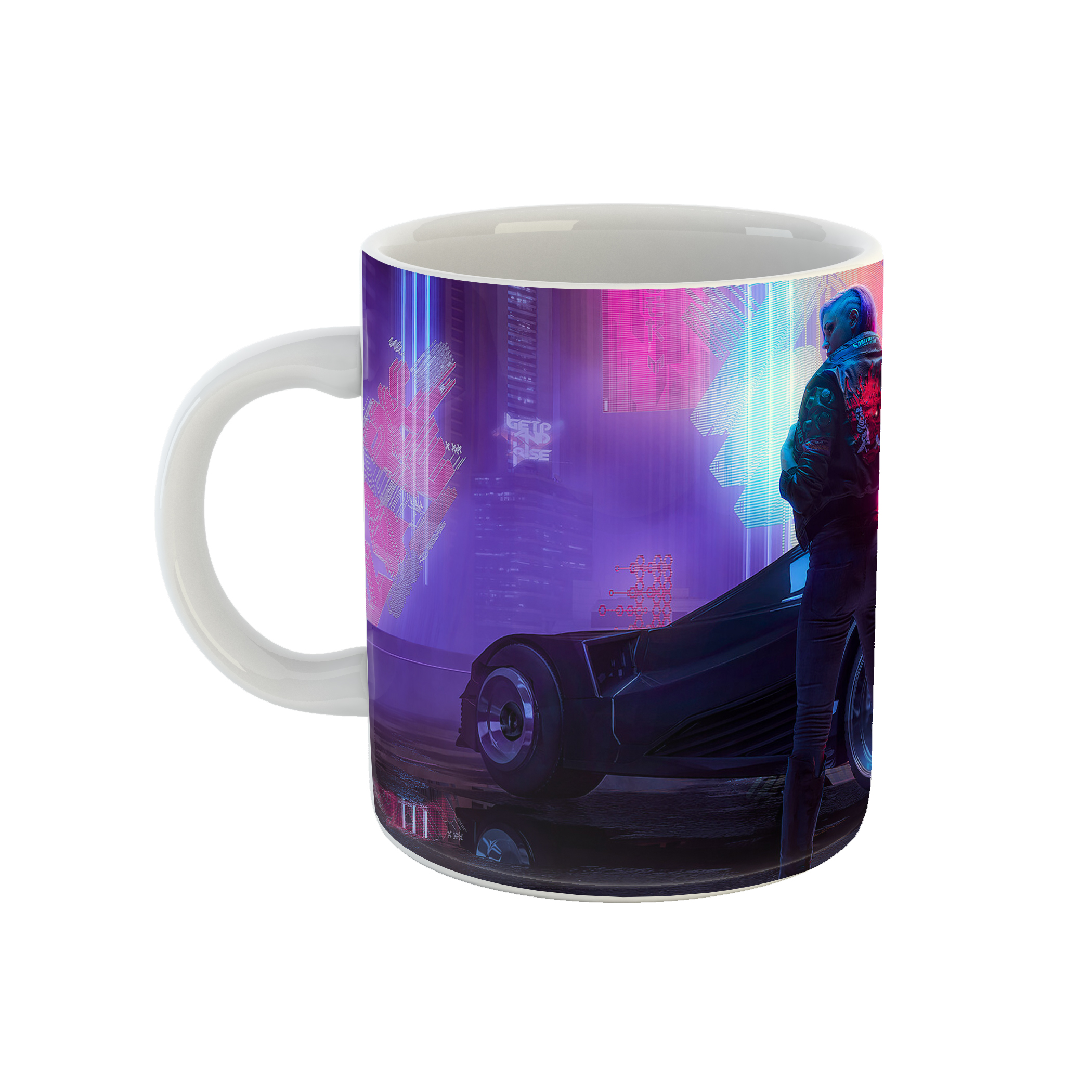 ماگ طرح بازی cyberpunk 2077 کد 03