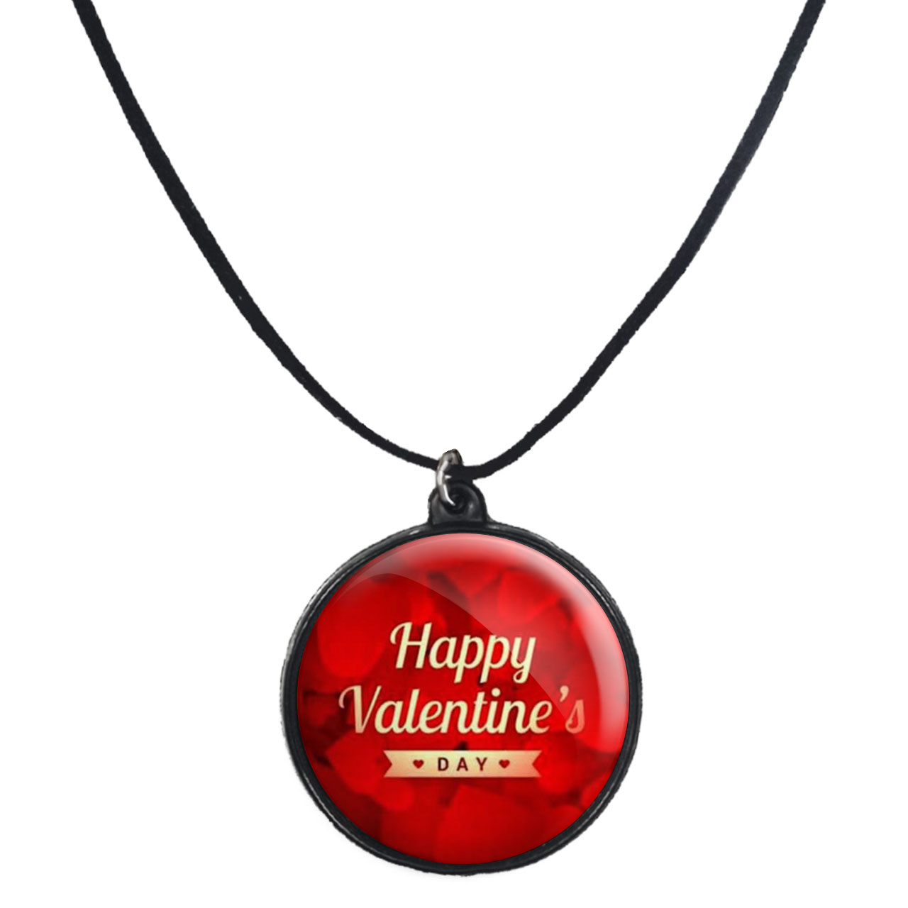 گردنبند پرمانه طرح عاشقانه کد pmb.1263 مدل دو طرفه