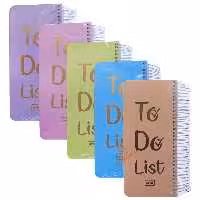 قیمت و خرید دفتر باریک 160 برگ to do list سویل SEVIL