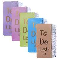 قیمت و خرید دفتر باریک 160 برگ to do list سویل SEVIL
