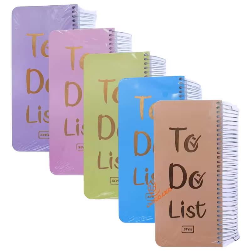 قیمت و خرید دفتر باریک 160 برگ to do list سویل SEVIL