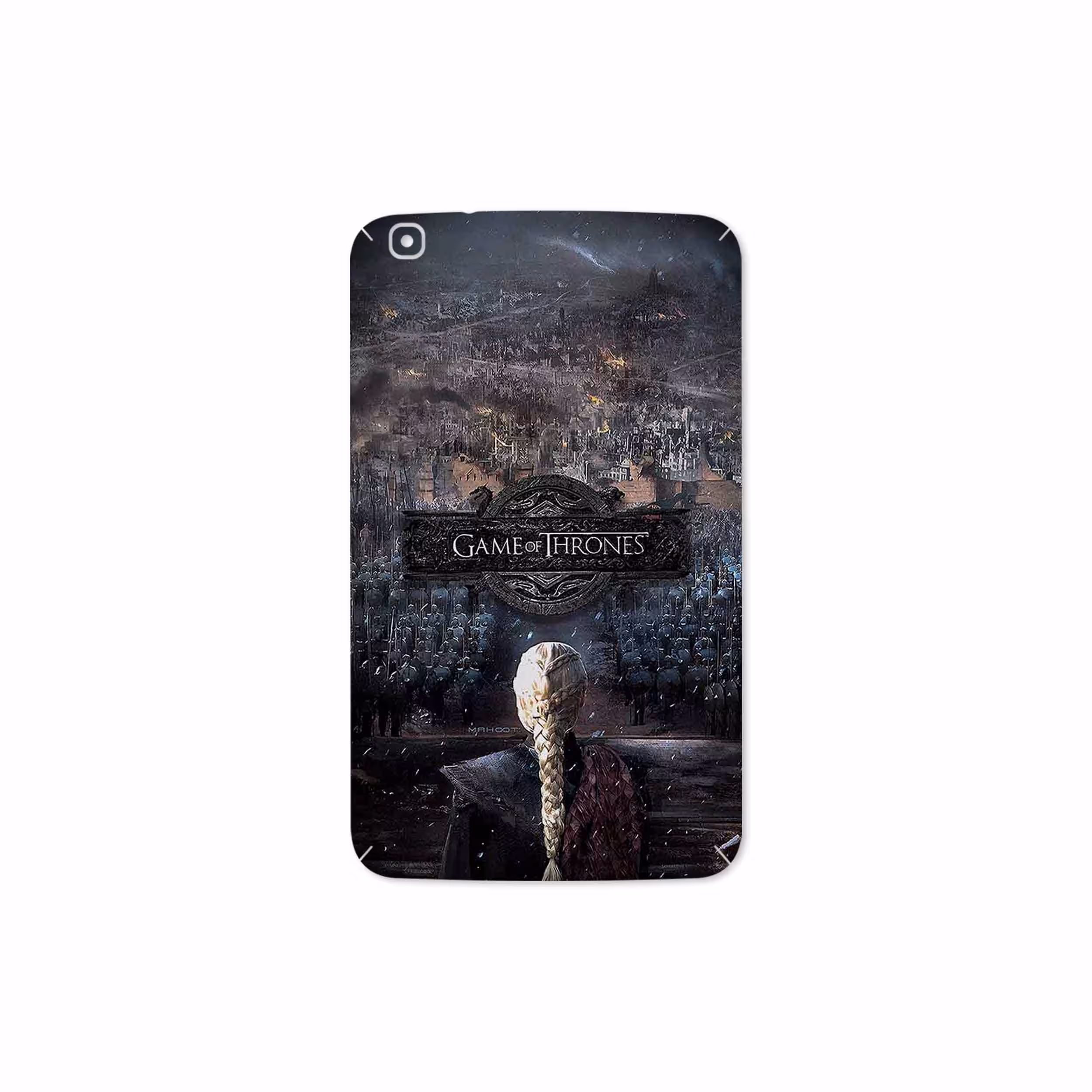 برچسب پوششی ماهوت مدل Game of Thrones مناسب برای تبلت سامسونگ Galaxy Tab 3 8.0 2013 T315
