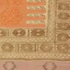 گلیم دستباف کناره طول 1.7 متر فرش چمن رخ مدل سفره کردی کد 261303