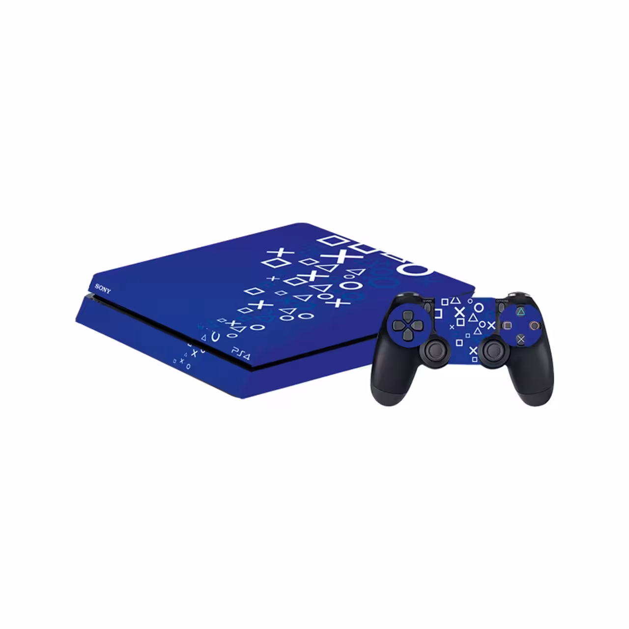 برچسب افقی پلی استیشن 4 گراسیپا طرح Blue