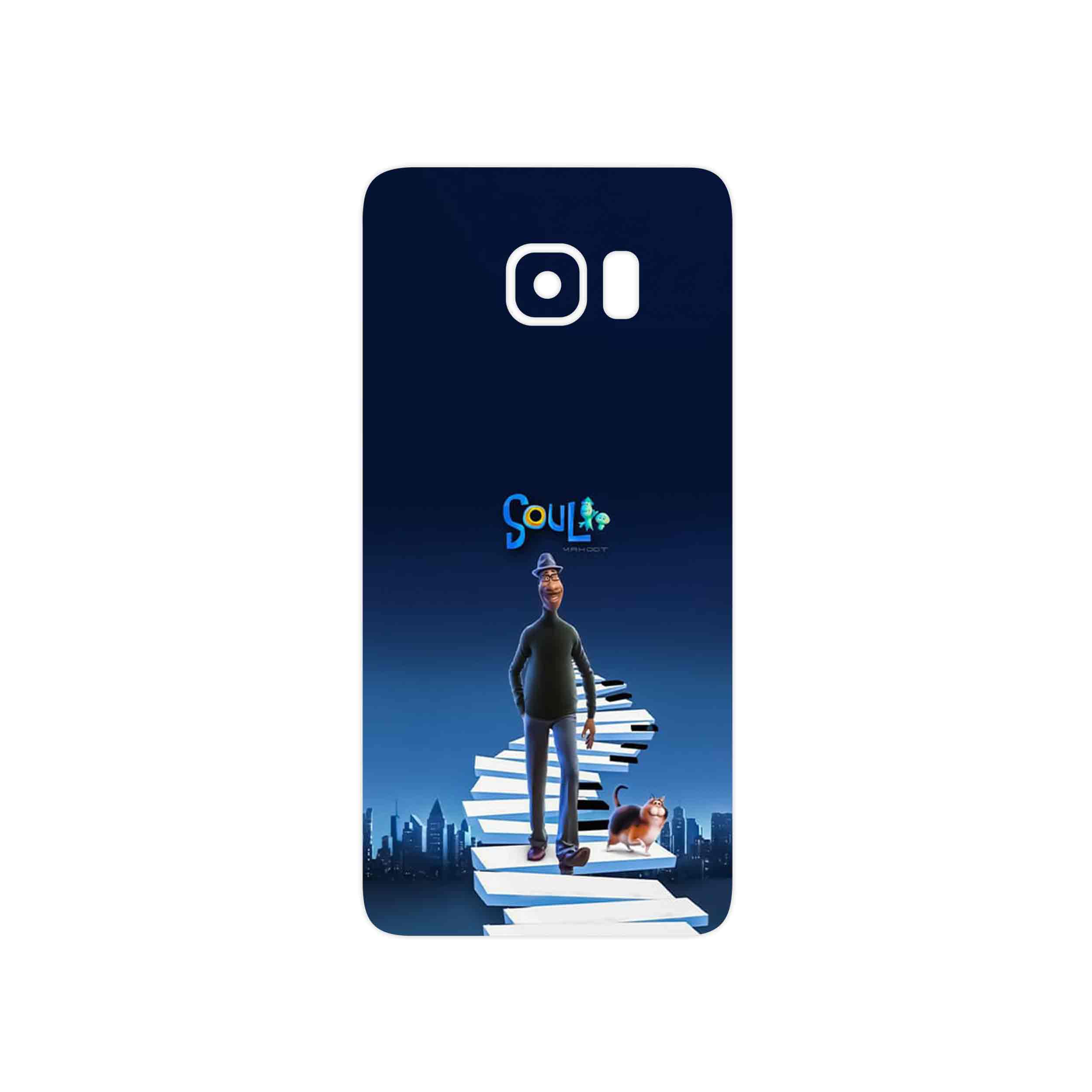 برچسب پوششی ماهوت مدل soul مناسب برای گوشی موبایل سامسونگ Galaxy S6 Edge