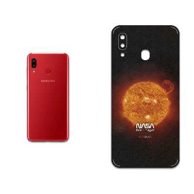 برچسب پوششی ماهوت مدل Sun-By-NASA مناسب برای گوشی موبایل سامسونگ Galaxy A20