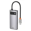 هاب 4 پورت USB-C باسئوس مدل Metal Gleam Series