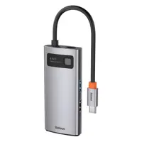 هاب 4 پورت USB-C باسئوس مدل Metal Gleam Series