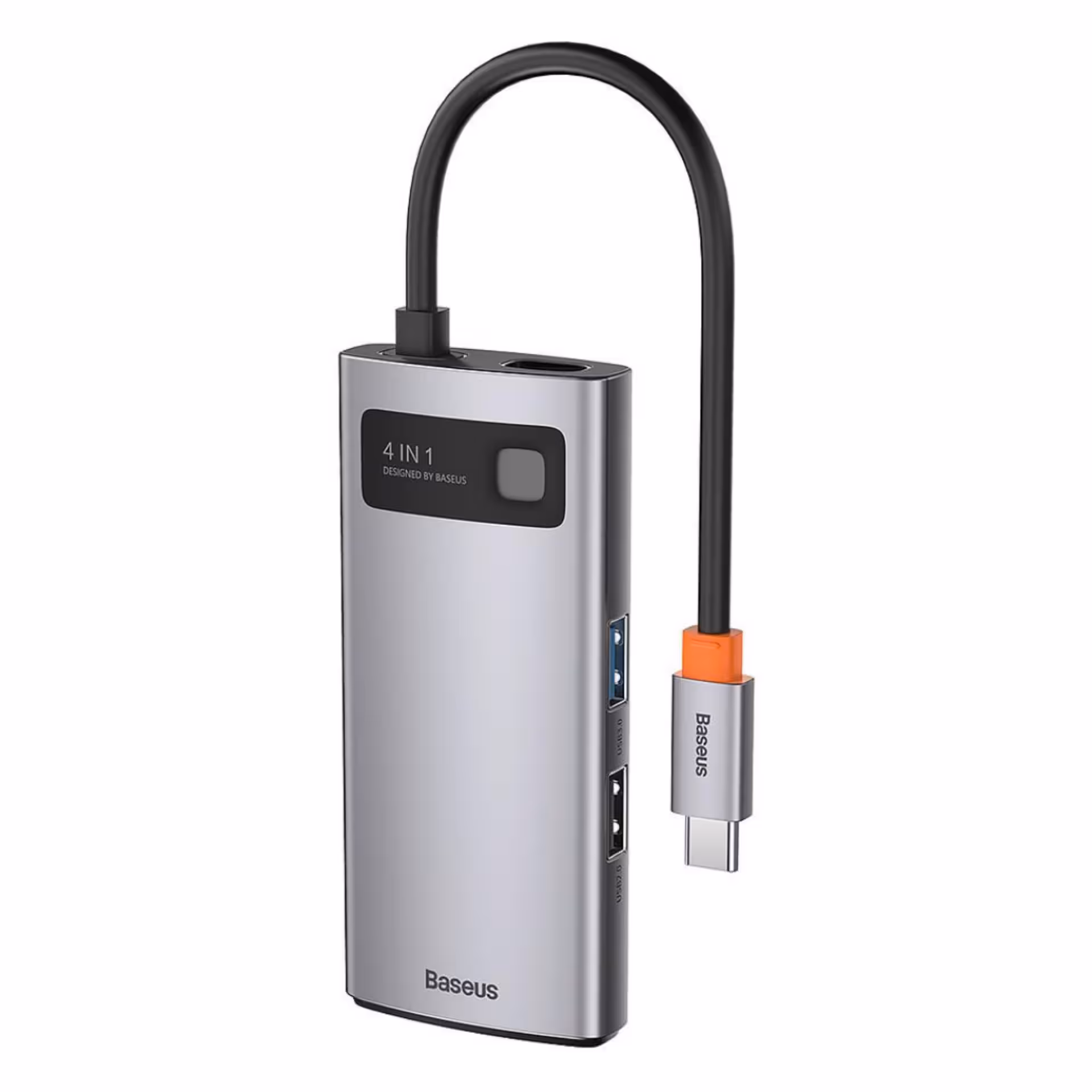 هاب 4 پورت USB-C باسئوس مدل Metal Gleam Series