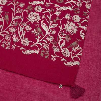 دستمال سر و گردن گدار مدل باغ گیلان